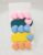 5 Pcs Yellow, Pink, Sky Blue Cute Baby Heart Hair Clips Set Baby Hairpin For Kids Girls Hair Accessories Hair Clip