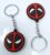 Deadpool Face Marvel Key chain/Keyring for Men and Women (Pack of 2 pcs)