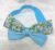 Sky Blue Double Wrap Bow Elastic Hairband Headband for Babies Kids Girls (Pack of 1 pc)