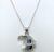 Silver Plated Eagle Pendant Necklace with Chain for Women & Girls (Pack of 1 pc)