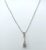 Silver Plated Eiffel Tower Pendent Necklace with Chain for Women & Girls (Pack of 1 pc)