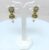Gold Plated White Flower Design Studded Beaded Drop Earrings Jhumka For Women and Girls