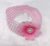 Baby Pink Flower Floral Elastic Hairband Headband for Babies Kids Girls (Pack of 1 pc)