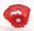 Red Flower Floral Elastic Hairband Headband for Babies Kids Girls (Pack of 1 pc)
