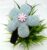 Grey Flower Designed Hairband Headband for Women and Girls (Pack of 1 pc)
