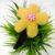 Yellow Flower Designed Hairband Headband for Women and Girls (Pack of 1 pc)
