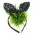 Black Flower Printed Knotted Bow Hairband Headband for Women and Girls (Pack of 1 pc)