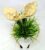 Yellow Flower Printed Knotted Bow Hairband Headband for Women and Girls (Pack of 1 pc)