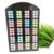 Multicolor Flower Designed Tops Earrings 36 Stud Tops Earrings for Women and Girls