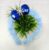 Cyan Furr Hairband with Sequin Bow Hair Band Hairband Headband for Women and Girls (Pack of 1 pc)
