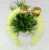 Yellow Furr Hairband with Sequin Bow Hair Band Hairband Headband for Women and Girls (Pack of 1 pc)