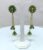 Gold Plated Green Peacock Design Studded Long Drop Earrings Jhumka For Women and Girls