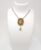 Dark Grey Stone Moti Imitation Necklace for Women