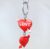 Heart Shape Love Keychain/Keyring for Men and Women (Pack of 1 pc)
