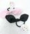 Black, Baby Pink Knot Bow Rubber Bands Hair Ponytail for Kids Girls and Women (Pack of 2 pcs)