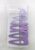 7 pcs Lavender Korean Style Barrettes Women’s Hairpin Hair Accessories (1 Card Set)