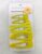 7 pcs Yellow Korean Style Barrettes Women’s Hairpin Hair Accessories (1 Card Set)