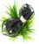 Black Layered Bow with Butterfly Hairband Headband for Women and Girls (Pack of 1 pc)