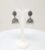 Metallic Silver Stud Antique Afghani Jhumka Earrings with Pearls for Women and Girls