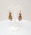 Multicolor Dangles Gold Plated Hoop Jhumkas Earrings with Studded Pearl