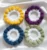Handmade Crochet Scrunchie hair tie for women and girls (Pack of 4)
