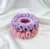 Lavender and Pink Handmade Knitted and Crochet Scrunchie hair tie for women and girls (Pack of 2)