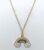 Gold Plated Rainbow Necklace Chain for Girls and Women (Pack of 1 pc)