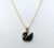 Black Duck Pendent Chain Copper Stainless Steel Pendant for Women & Girls (Pack of 1 pc)