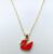 Red Duck Pendent Chain Copper Stainless Steel Pendant for Women & Girls (Pack of 1 pc)