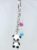 Panda Kungfu Keyring with Shining Star Drift Bottle Key Chain for Men and Women (Pack of 1 pc)