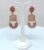 Pink Peacock Design Stud Jhumka Earrings For Women and Girls