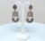 Purple Peacock Design Stud Jhumka Earrings For Women and Girls