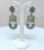 Sky Blue Peacock Design Stud Jhumka Earrings For Women and Girls