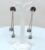 Silver Peacock Design Studded Long Drop Earrings Jhumka For Women and Girls
