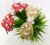 Red and Yellow Pearl Beaded Bow Hairband Headband for Women and Girls (Pack of 2 pcs)