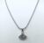 Silver Plated Triangle Shape Pendent Necklace with Chain for Women & Girls (Pack of 1 pc)