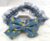 Grey Polka Dot Bow Elastic Hairband Headband for Babies Kids Girls (Pack of 1 pc)