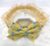 Yellow Polka Dot Bow Elastic Hairband Headband for Babies Kids Girls (Pack of 1 pc)