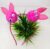 Magenta Pom Pom Rabbit Bunny Polka Dot Ear Eye Hairband Headband for Women and Girls (Pack of 1 pc)
