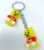 2 Multiple Winnie The Pooh Bear Rubber keyring Key Chain for Men and Women (Pack of 1 pc)