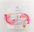 2 pcs Baby Pink Rainbow Hair Clip For Girls, Kids And Toddlers (Baby Pink)- Pack of 2 Pcs