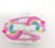 2 pcs Magenta Rainbow Hair Clip For Girls, Kids And Toddlers (Magenta)- Pack of 2 Pcs