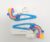 2 pcs Blue Rainbow Hair Clip For Girls, Kids And Toddlers (Blue)- Pack of 2 Pcs