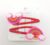 2 pcs Red Rainbow Hair Clip For Girls, Kids And Toddlers (Red)- Pack of 2 Pcs