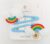 2 pcs Sky Blue Rainbow Hair Clip For Girls, Kids And Toddlers (Sky Blue)- Pack of 2 Pcs