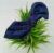 Blue Satin Knotted Bow Hairband Headband for Women and Girls (Pack of 1 pc)