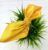 Yellow Satin Knotted Bow Hairband Headband for Women and Girls (Pack of 1 pc)