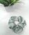 Ash Grey Satin Silk Scrunchies Hair Ponytail Holder for Kids Girls and Women (Pack of 1 pc)