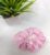 Pink Satin Silk Scrunchies Hair Ponytail Holder for Kids Girls and Women (Pack of 1 pc)