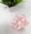 Peach Satin Silk Scrunchies Hair Ponytail Holder for Kids Girls and Women (Pack of 1 pc)